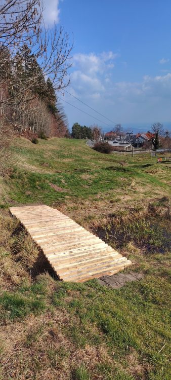 Im Zielbereich haben wir die Brücke im Coaching-Bereich erneuert...